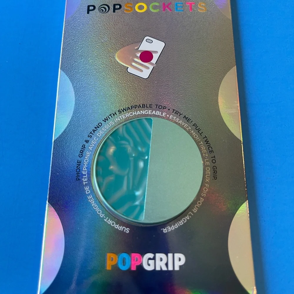Popsocket - Glam Inlay Acetate Aqua (LUXE)